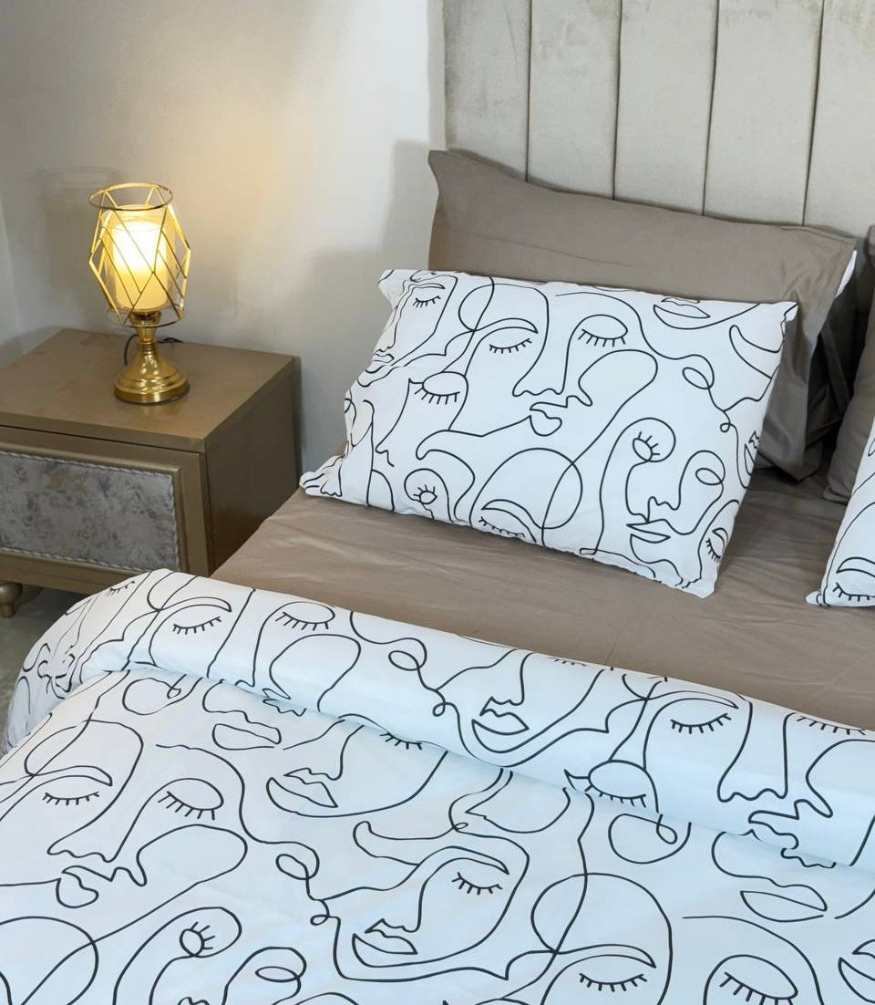 Facescape Bedsheet