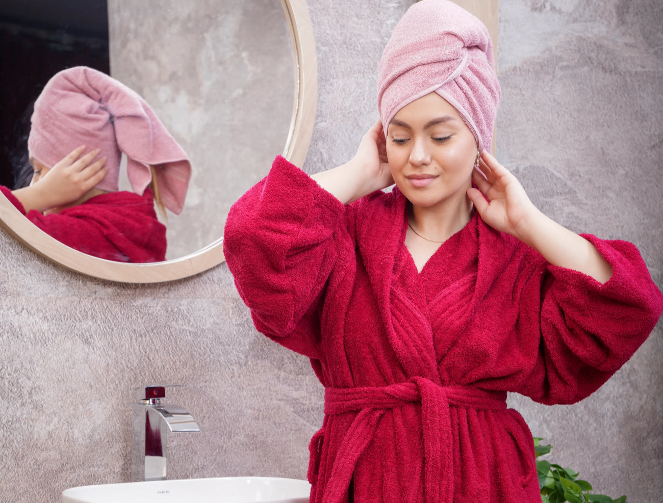 luxury meets comfort- order your bath essentials today!