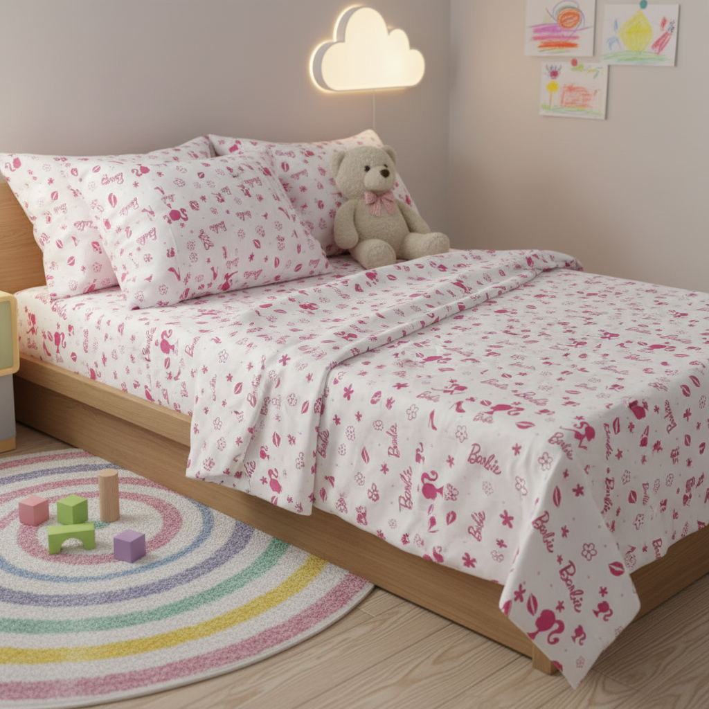 Barbie Girl Bedsheet