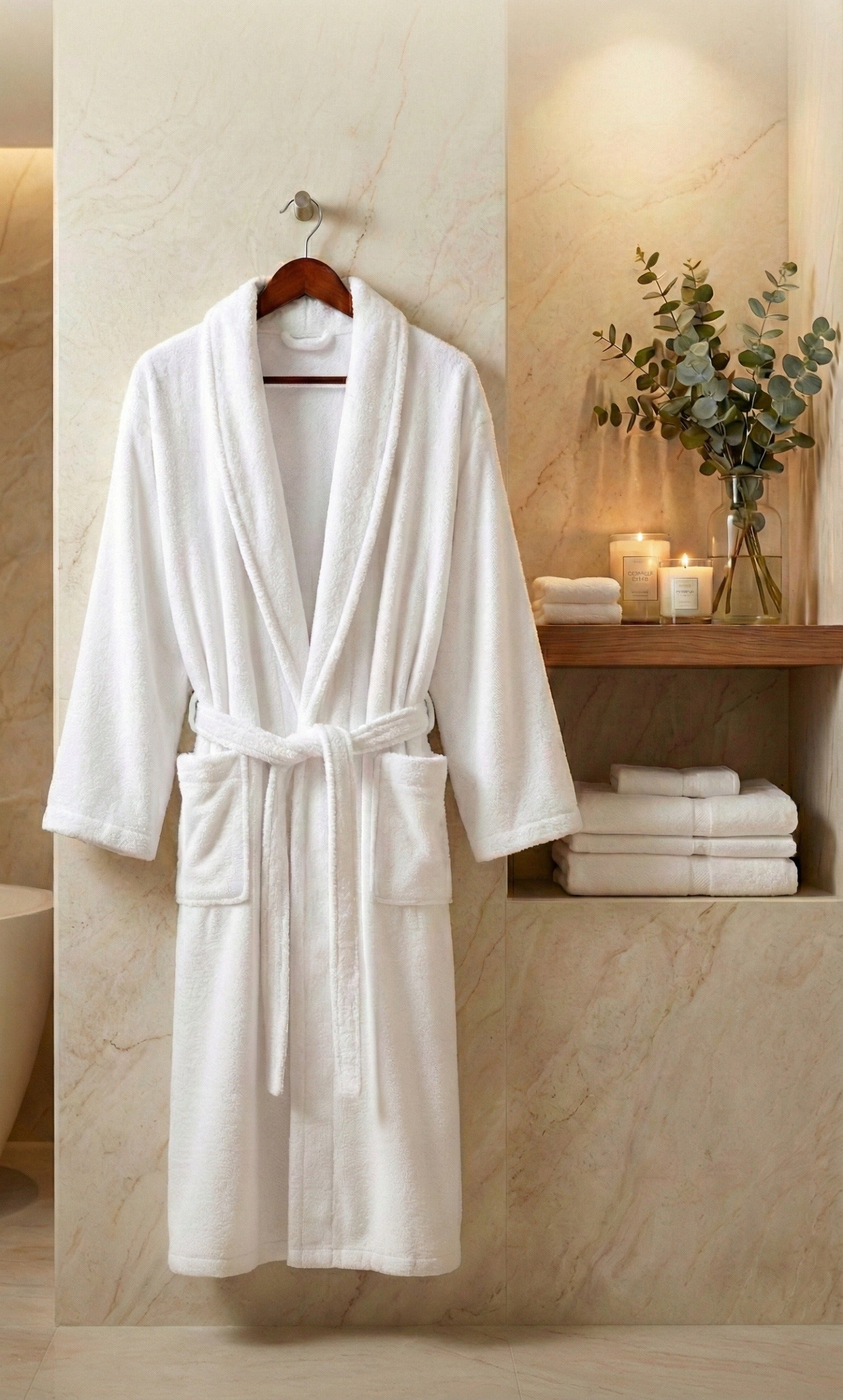 Royal bathrobe