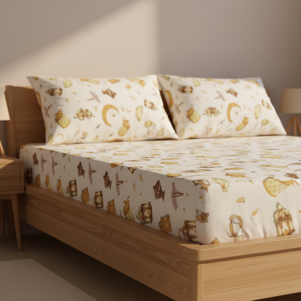 Crescent bedsheets 🌙