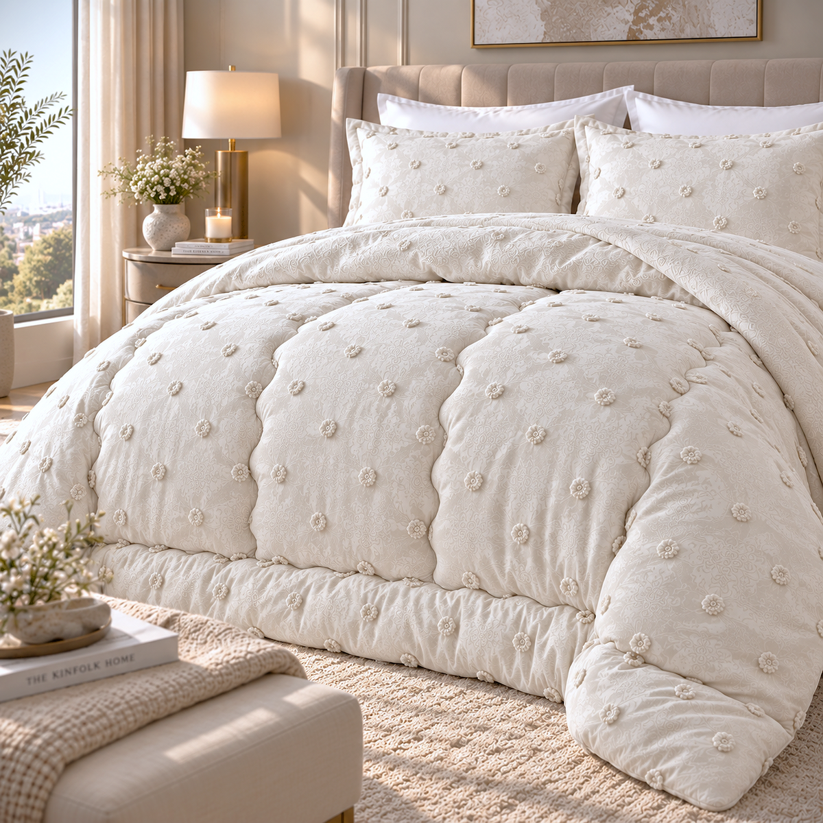 Lilies Double Face Duvet