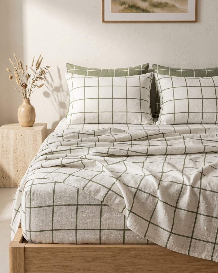 Grid bedsheet