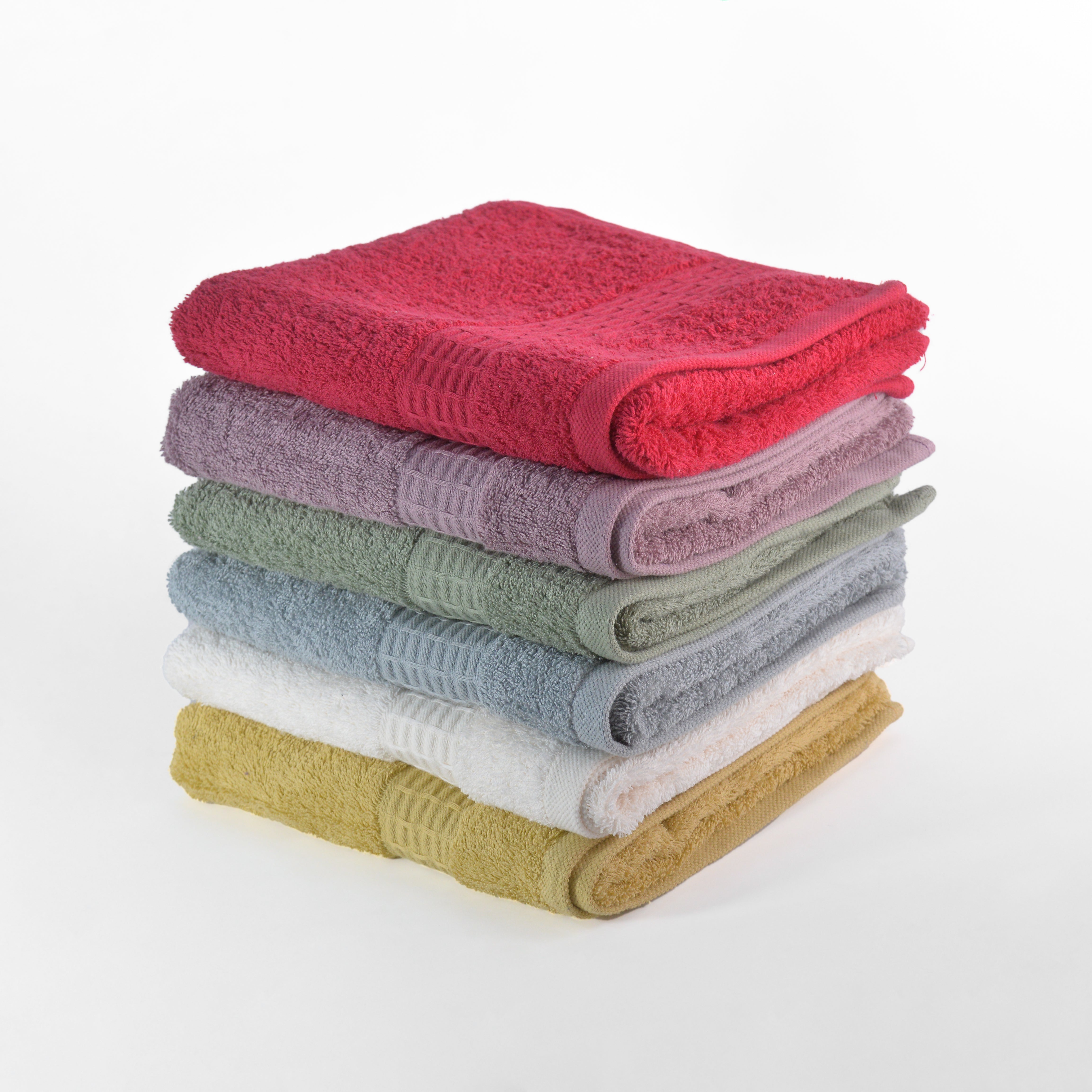 Grid Bathroom Towels 600GSM