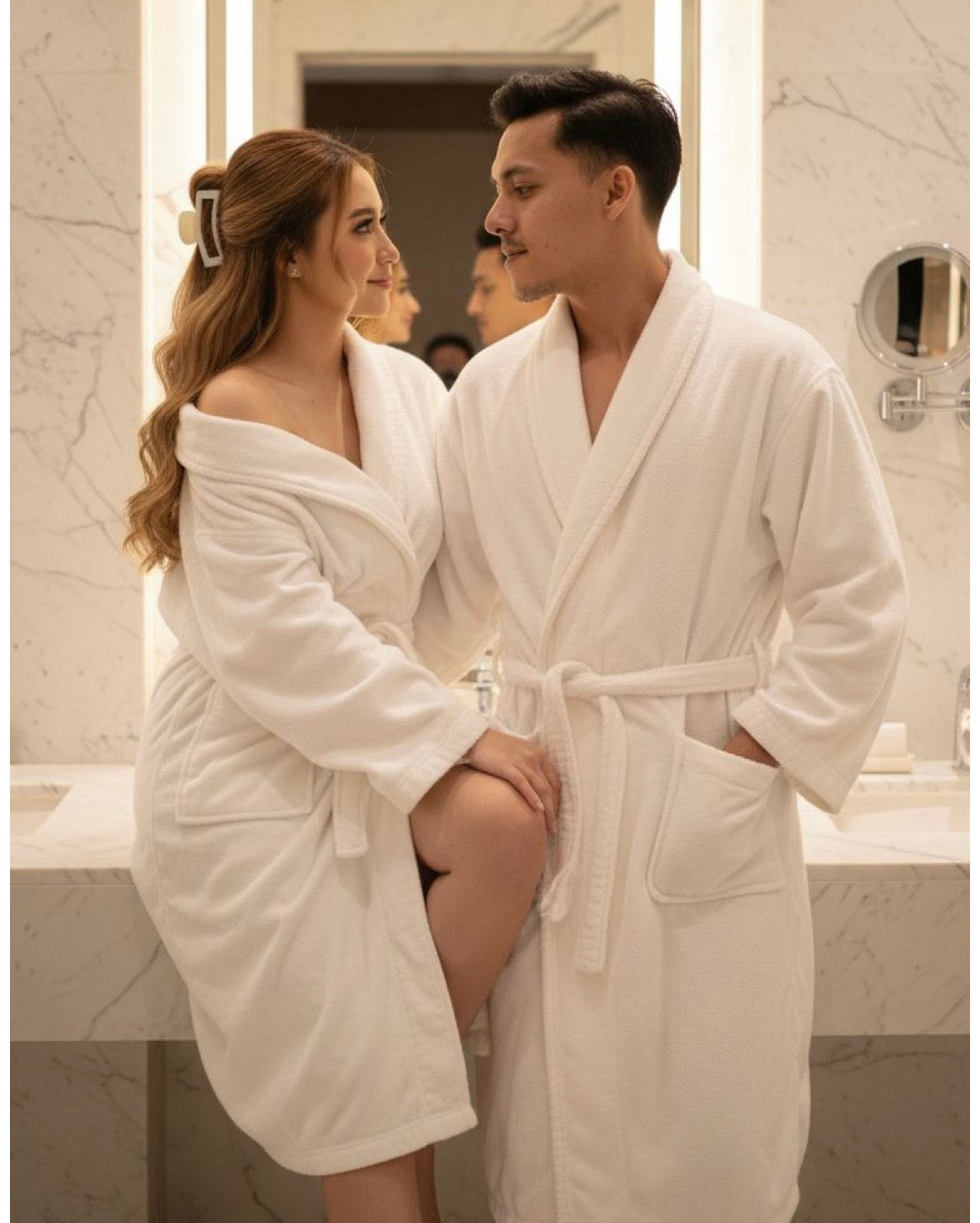 Royal bathrobe