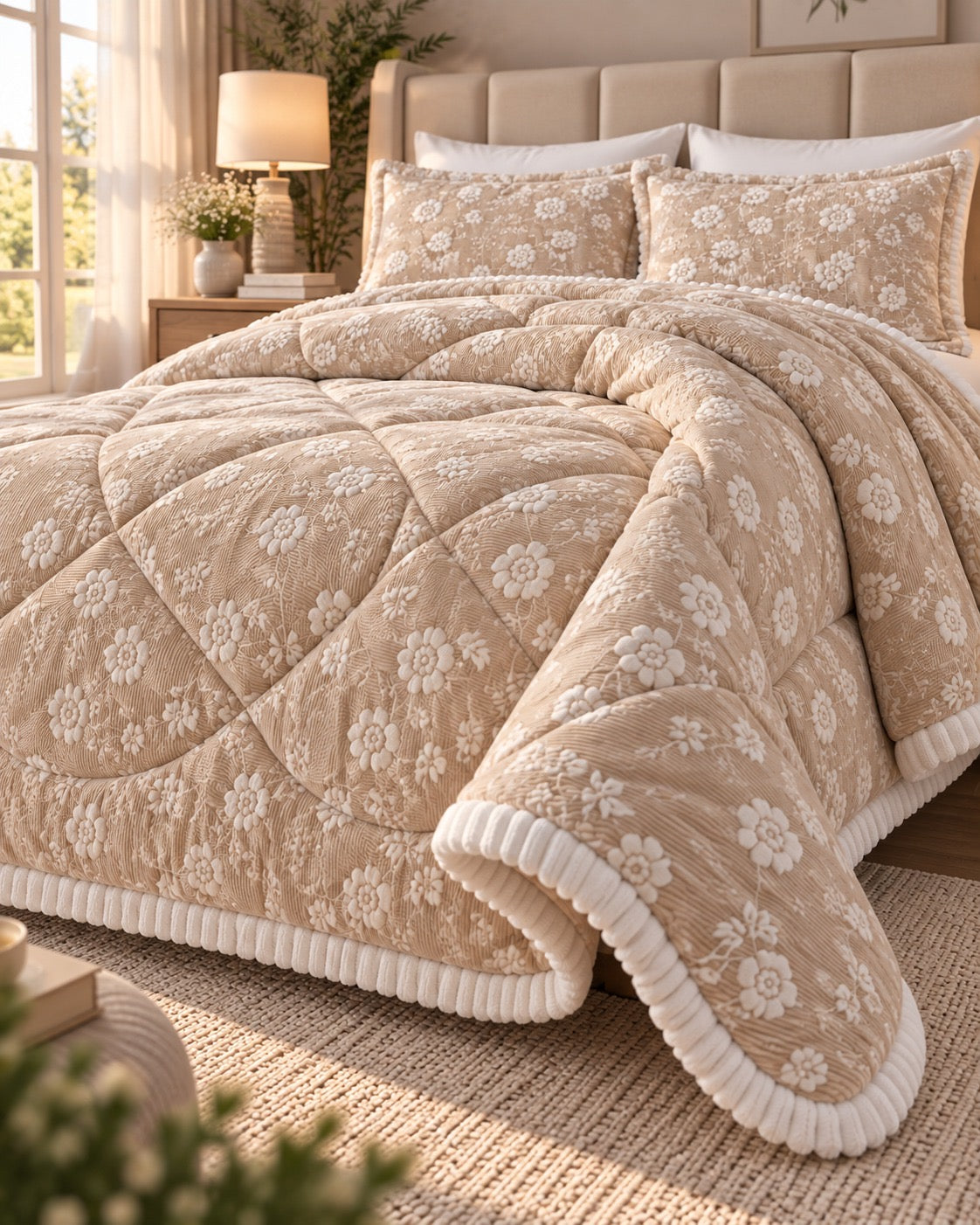 Floral Double Face Duvet
