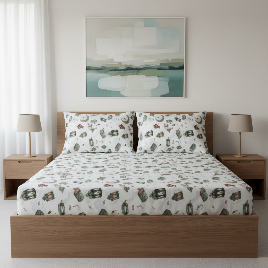 Crescent bedsheets 🌙