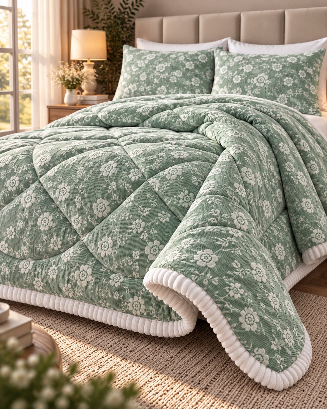 Floral Double Face Duvet