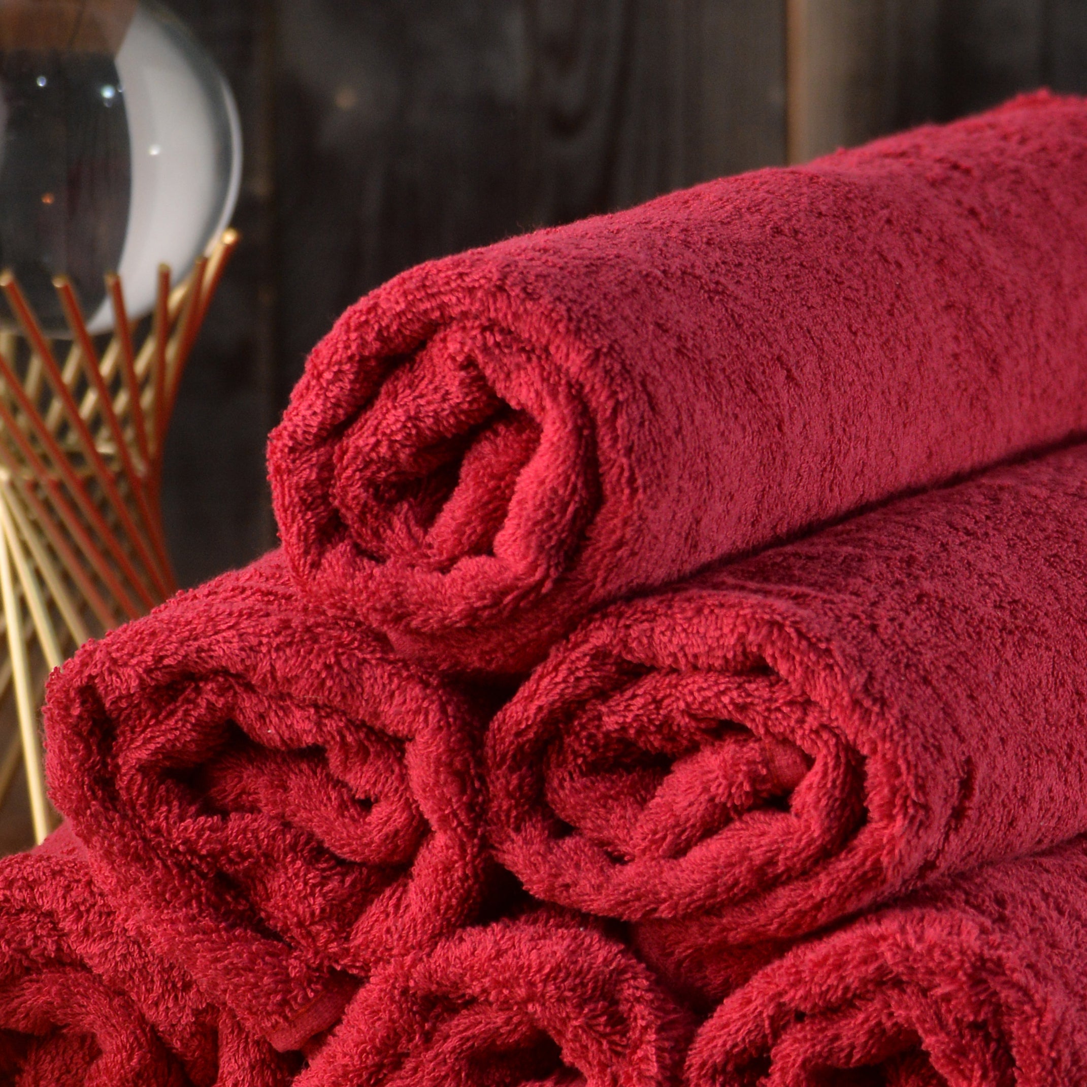 Grid Bathroom Towels 600GSM