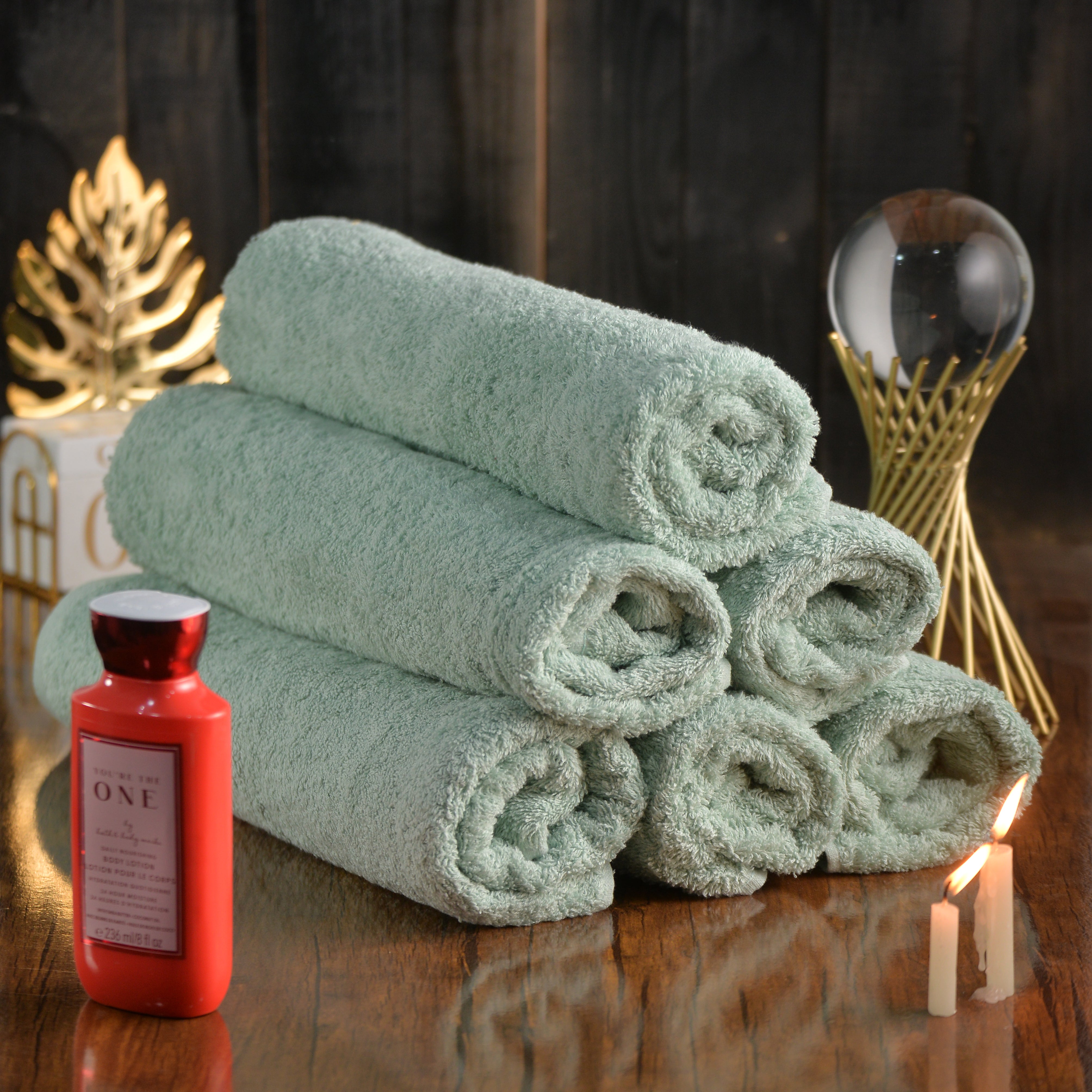 Grid Bathroom Towels 600GSM