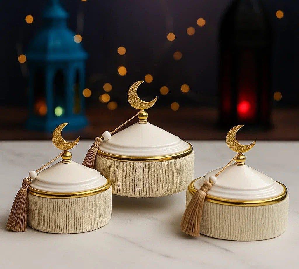 Islamic Nuts&Dates Holder 🌙
