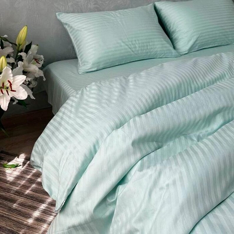 Striped Fitted Bedsheet