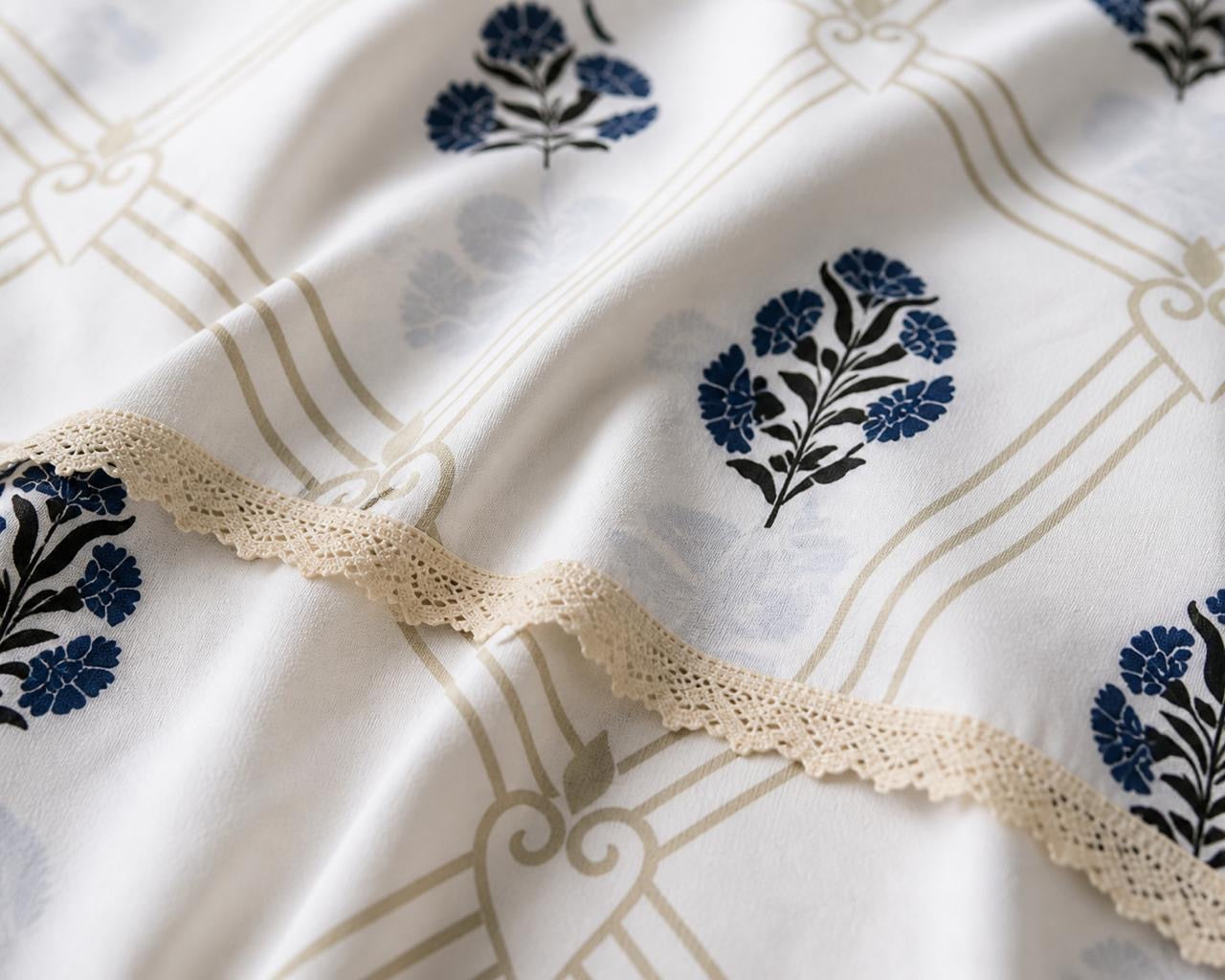Imperial bloom bedsheet