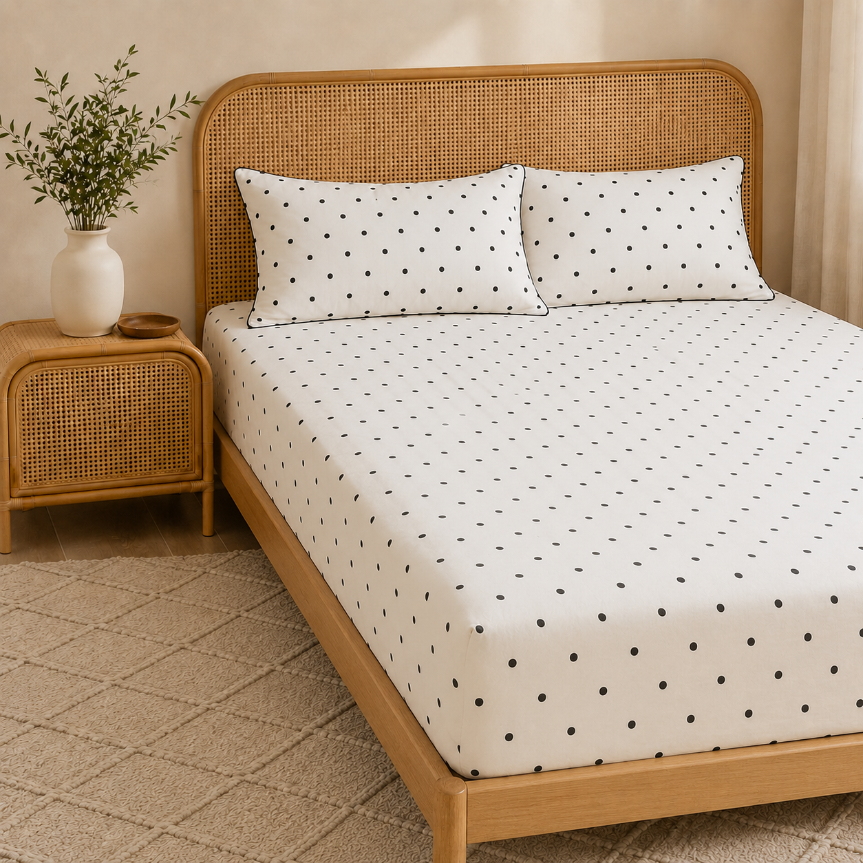 Polka Dot Bedsheet