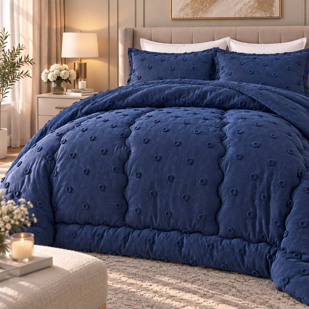 Lilies Double Face Duvet