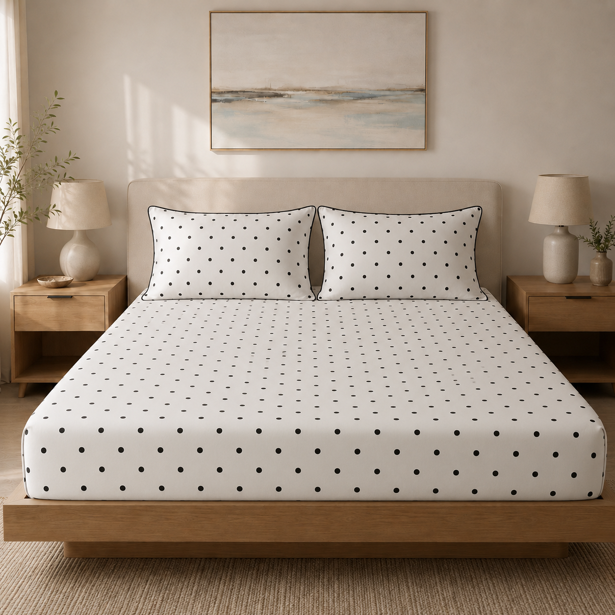 Polka Dot Bedsheet