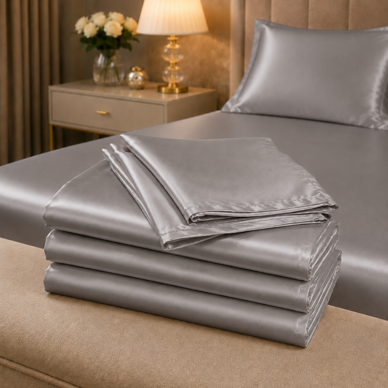 Satin Sheet Set