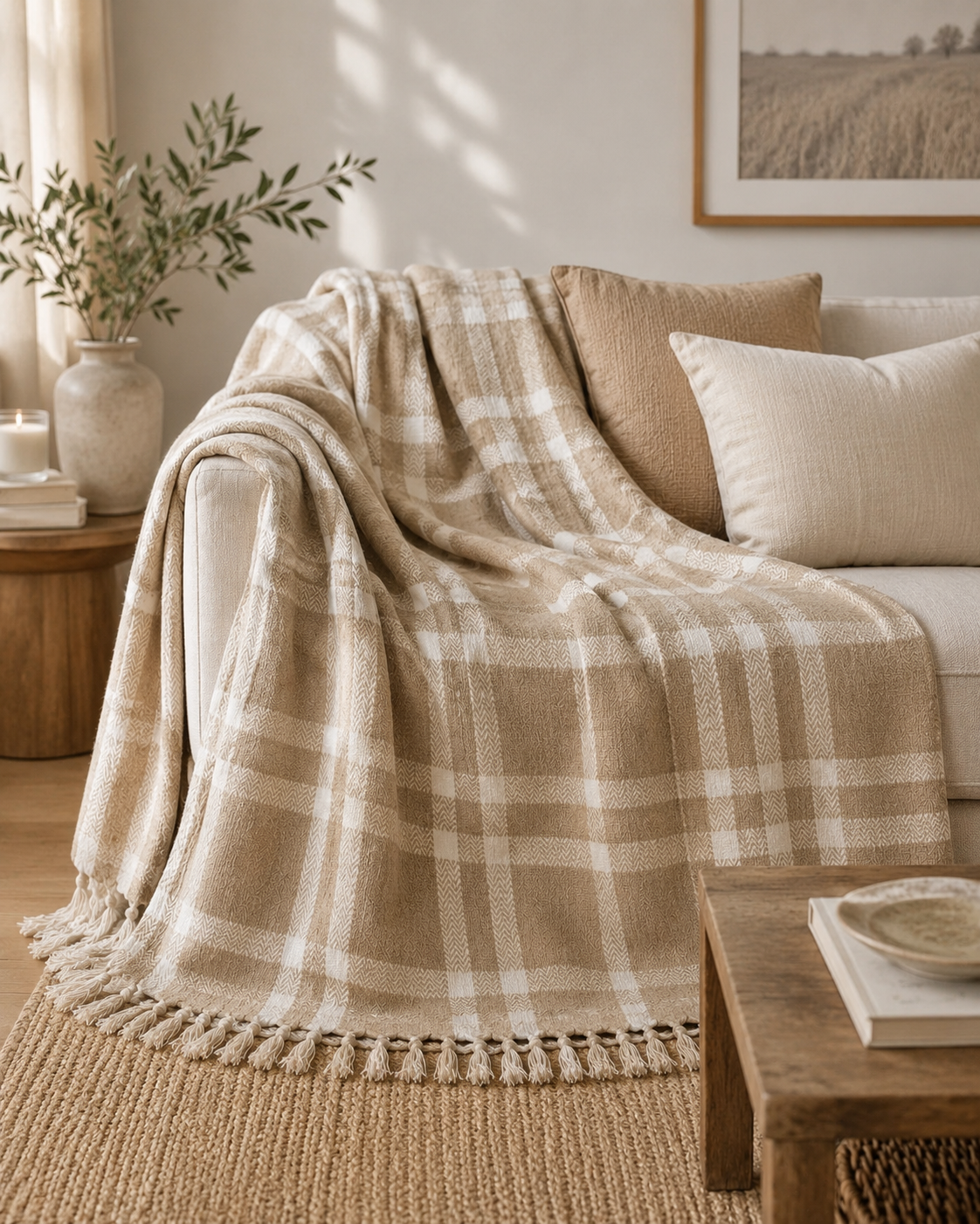 Plaid Coverlet