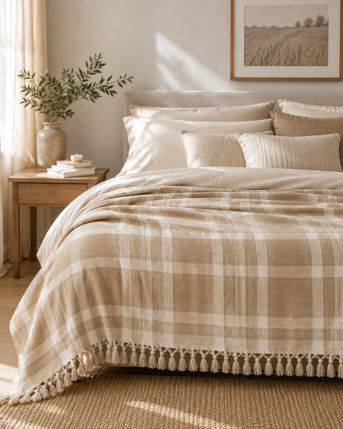Plaid Coverlet