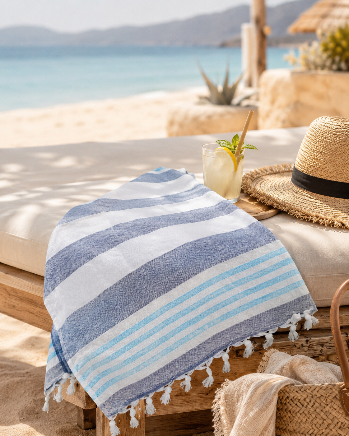 Striped Beach Towel - 90*170CM