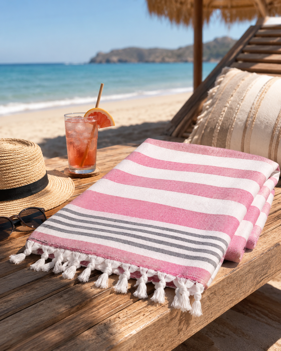 Striped Beach Towel - 90*170CM