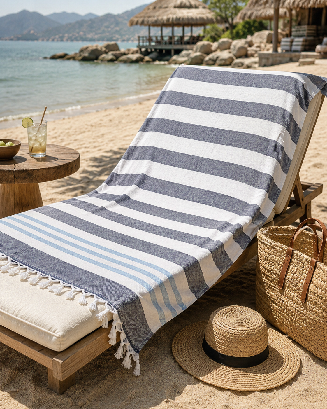 Striped Beach Towel - 90*170CM