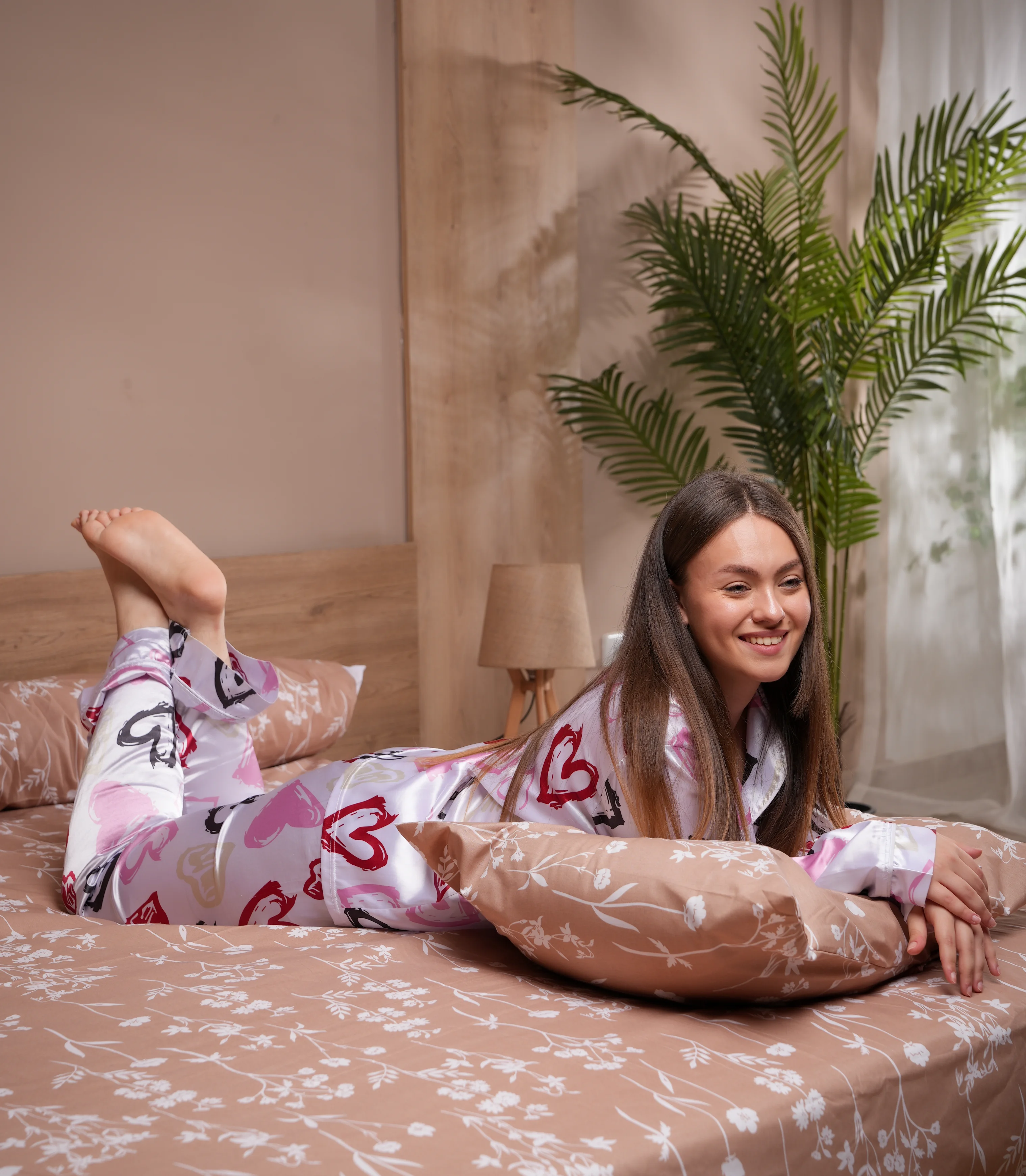 Brownie Floral Bedsheet