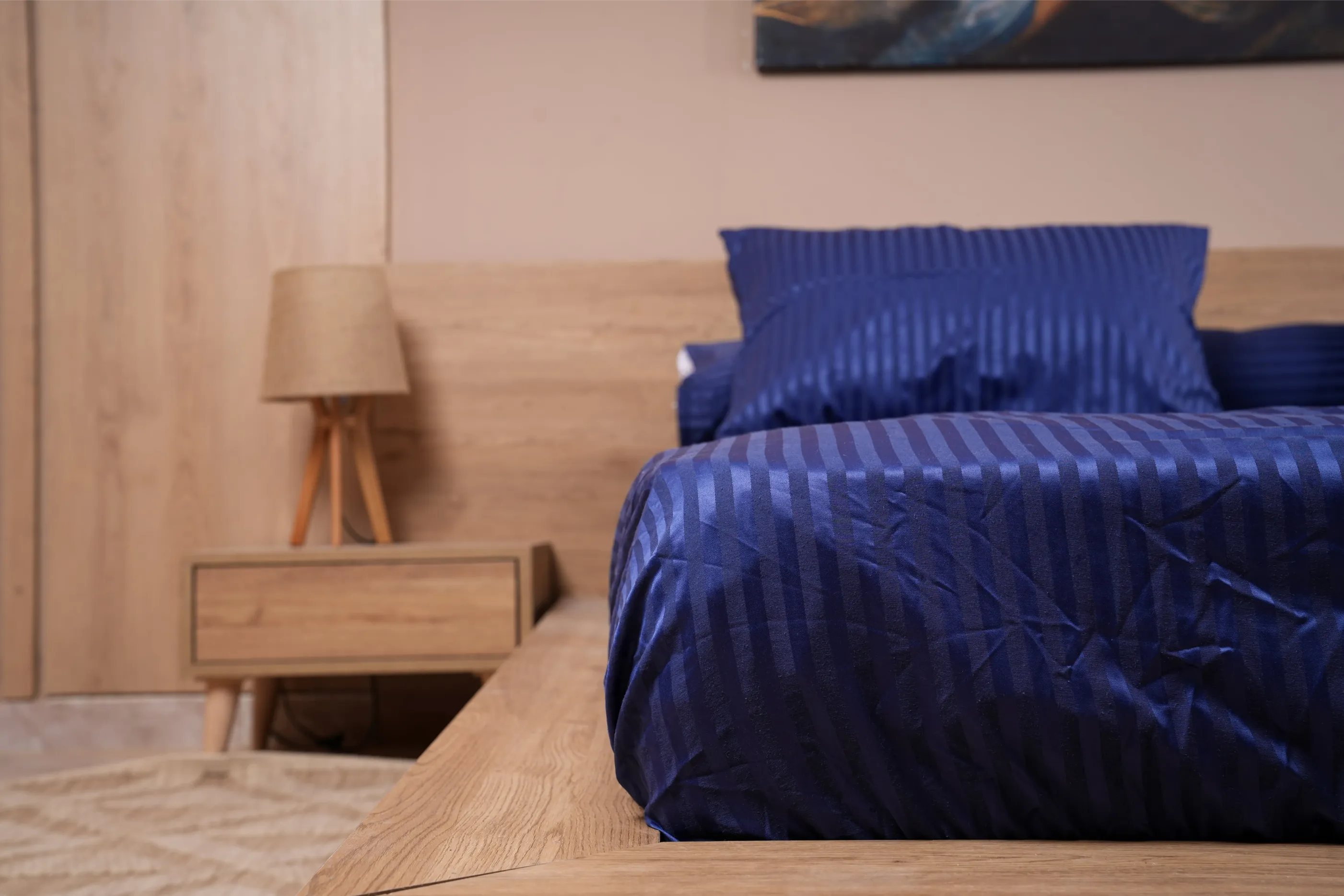 Striped Fitted Bedsheet