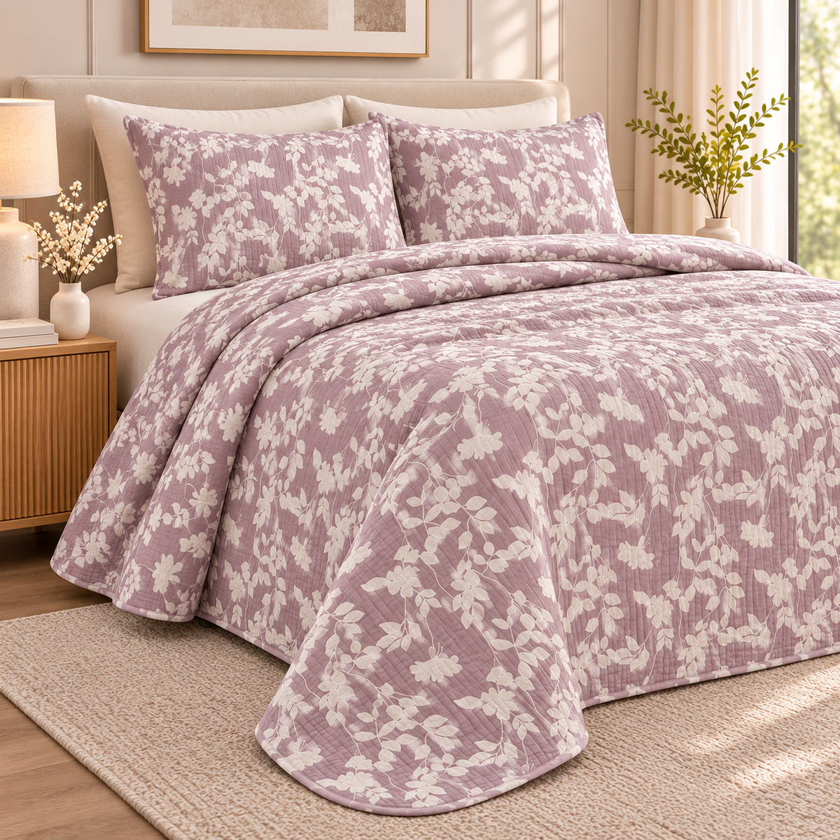 Floral Coverlet