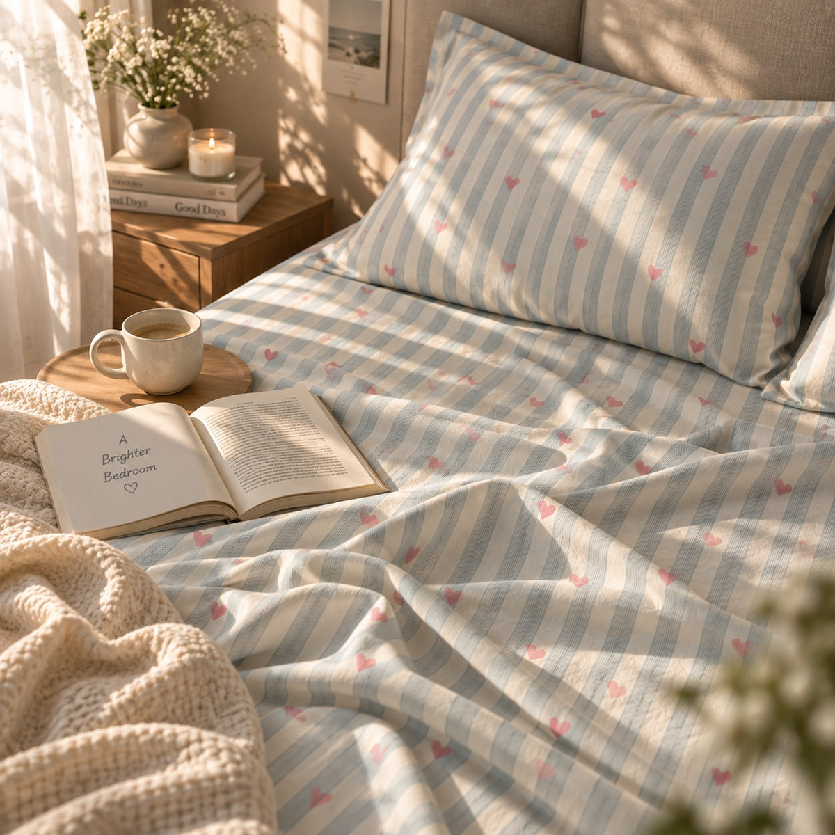 Sunday Reset bedsheet