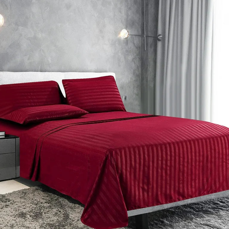 Striped Fitted Bedsheet