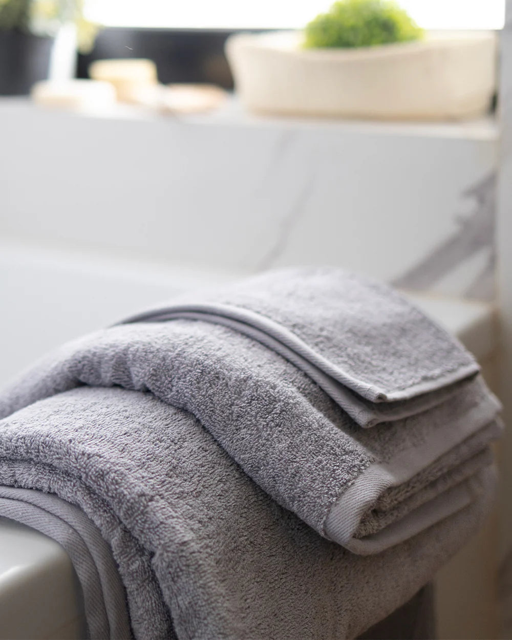 Plain Bathroom Towels 600GSM