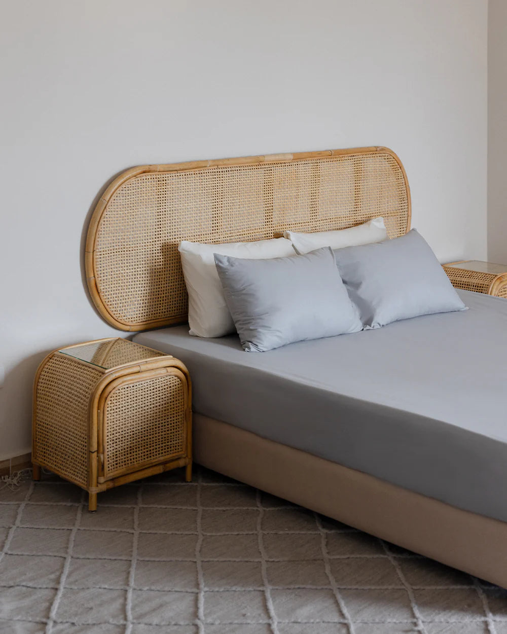 Plain Fitted Bedsheet