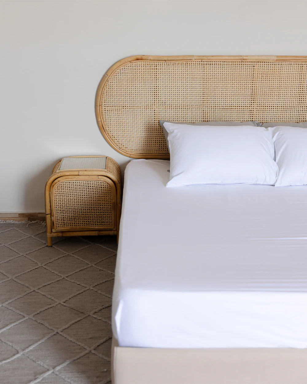 Plain Fitted Bedsheet