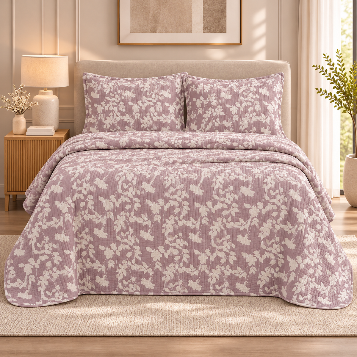 Floral Coverlet